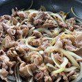 お塩と砂糖's cooksnap of when they made 玉ねぎと豚小間切れ肉のしょうが焼き♪.