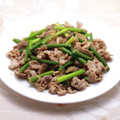 クックDAD's cooksnap of when they made 本格！豚コマ肉とニンニクの芽炒め.