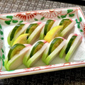 お料理ニャロメ's cooksnap of when they made かまぼこときゅうりの柚子胡椒添え.