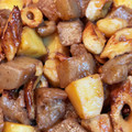 9689sora's cooksnap of when they made ♪じゃがいもとちくわと蒟蒻の煮物♪.