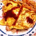 みりん調味料's cooksnap of when they made 残りご飯で簡単！シーチキンのオムライス.