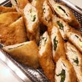 おいしいって幸せ's cooksnap of when they made ささみの大葉チーズフライ.
