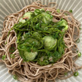 フジｂ's cooksnap of when they made 和えて乗せるだけめかぶそば.