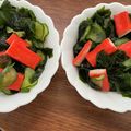 umeka☆'s cooksnap of when they made キュウリとワカメとカニカマの酢の物.