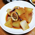 低カロ探検隊's cooksnap of when they made 大根1/2消費ほったらかし煮物！イカ大根.