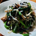 低カロ探検隊's cooksnap of when they made ほうれん草ともやしの のりずあえ.