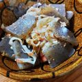低カロ探検隊's cooksnap of when they made こんにゃくとカニかまの煮物.