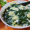 低カロ探検隊's cooksnap of when they made 超簡単レンジで ニラ玉豆腐茶碗蒸し.