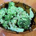 低カロ探検隊's cooksnap of when they made ブロッコリーの白ごまナムル.