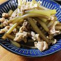 低カロ探検隊's cooksnap of when they made フキと豚バラの炒め煮.