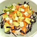 悠LOVE航's cooksnap of when they made ＊サーモンとアボカドとクリームチーズ丼＊.