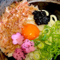 あい♪らんど's cooksnap of when they made のりの香りと旨みで大満足！釜玉うどん.