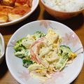 moidixmois's cooksnap of when they made 簡単♬ブロッコリーとカニカマのサラダ☆.