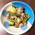ai_卵料理だいすき's cooksnap of when they made 新じゃがと鶏アスパラのジャーマンポテト♪.