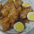 ことちゃん1004's cooksnap of when they made 大根と手羽元と卵のこってり煮込み.