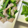 YU-ZEN's cooksnap of when they made 豚とニラのナンプラー炒め.