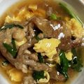 むっきっきー's cooksnap of when they made ニラ玉を極める☆とろとろあんかけ豚ニラ玉.