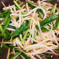 春風桃之介's cooksnap of when they made もやしとニラのひき肉炒め.