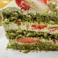 ijumama's cooksnap of when they made プロレシピ！抹茶スポンジケーキの作り方.