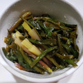 フレンチブルブル's cooksnap of when they made 簡単！エシャレットの葉のぬた和え.