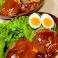 あい♪らんど's cooksnap of when they made 肉汁飛び出す簡単 チーズinハンバーグ.