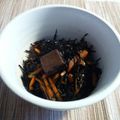 nerachin's cooksnap of when they made めんつゆで！！失敗なしのひじきの煮物.