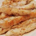☆milch☆'s cooksnap of when they made ＊鶏ササミのカリカリハーブ焼き＊.