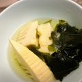 aaikoo's cooksnap of when they made 若竹煮(たけのことわかめの炊いたん）.