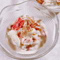みぽぽ37's cooksnap of when they made おつまみに！ちくわとカニカマのサムシング.