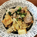 ばたみそーぱん☆'s cooksnap of when they made 超簡単　豚薄切り肉と厚揚げのみぞれ煮.