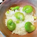 ばたみそーぱん☆'s cooksnap of when they made そら豆の炊き込みご飯（混ぜご飯）.