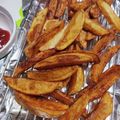 クック083103☆'s cooksnap of when they made バイト時代指を揚げて覚えたフライドポテト.