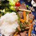 あたむ❤189's cooksnap of when they made 牛肉としめじとピーマンのオイスター炒め.