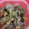 ささささ＆＊'s cooksnap of when they made 圧力鍋で簡単！砂肝とごぼうのおつまみ.