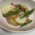 takkosan♪'s cooksnap of when they made 新じゃがとベーコンの炒め物.