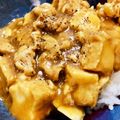 はなのかくめいじ's cooksnap of when they made 和風deかれー丼☆簡単ver..