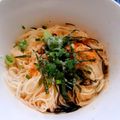 みれいく's cooksnap of when they made ひとりランチに！塩昆布の釜玉そうめん.