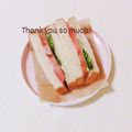まあまま☆0403's cooksnap of when they made アメリカンなHLTサンド.