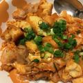 かずくん☆'s cooksnap of when they made 厚揚げとキムチの焼き肉のたれ炒め.