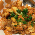 かずくん☆'s cooksnap of when they made 厚揚げとキムチの焼き肉のたれ炒め.