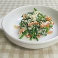 umemodoki's cooksnap of when they made 春菊の白和え.