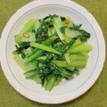 コムギ大好き's cooksnap of when they made 簡単！小松菜の炒めナムル.
