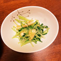 へにゃにゃ's cooksnap of when they made 水菜と油揚げのおひたし✿.