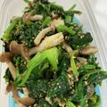 ☆SKRSK☆'s cooksnap of when they made ◆糖質制限◆ほうれん草としめじの胡麻和え.