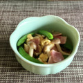 Y✿えくぼ飯's cooksnap of when they made スナップえんどうと炒り卵の炒め物.