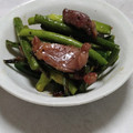 トキゴン's cooksnap of when they made 砂肝とにんにくの芽の塩ダレ炒め.
