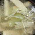 tsmitaka's cooksnap of when they made 簡単1品！長ネギとエノキの中華スープ.