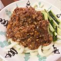 月✳Iris's cooksnap of when they made チャジャンミョン　韓国ジャージャー麺.