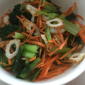 さおりん@料理特訓中's cooksnap of when they made 簡単！ちくわとほうれん草のナムル.