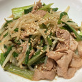 クックM6DK2O☆'s cooksnap of when they made 豚肉と小松菜のごまぽんオイスター炒め♪.